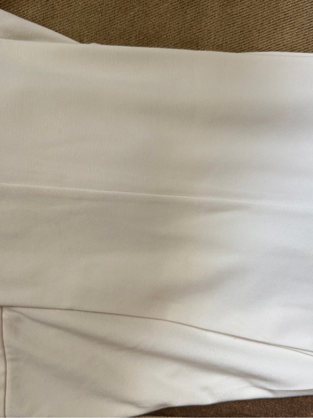 Rachel Zoe White Fabric dress pants